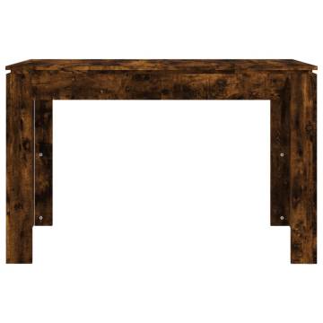 Stylish Smoked Oak Dining Table - 120x60x76 cm | HipoMarket