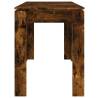 Stylish Smoked Oak Dining Table - 120x60x76 cm | HipoMarket