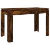 Stylish Smoked Oak Dining Table - 120x60x76 cm | HipoMarket