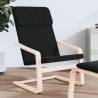 Relaxing Chair Black Fabric Colour black Quantity in Package 1 