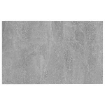 Concrete Grey Bookshelf Boards - 4 pcs, 80x50x1.5 cm