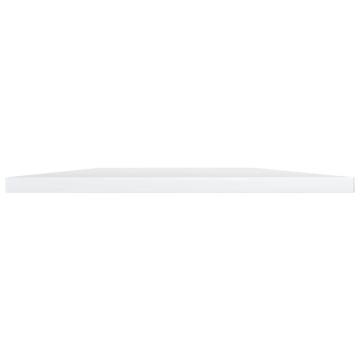 4 pcs High Gloss White Bookshelf Boards - 100x30 cm - HipoMarket