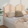 Stylish Solid Wood Pine Bed Headboard - 156x4x110 cm