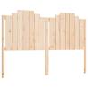 Stylish Solid Wood Pine Bed Headboard - 156x4x110 cm