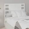 Headboard White 81x4x100 cm Solid Wood Pine Colour white Size 81 x 100 cm Quantity in Package 1 