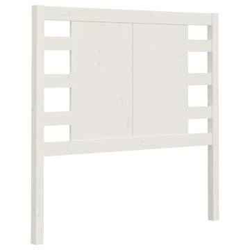 White Pine Headboard 81x4x100 cm | Stylish Bedroom Décor