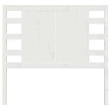 White Pine Headboard 81x4x100 cm | Stylish Bedroom Décor