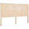 Stylish Solid Pine Bed Headboard - 156x4x100 cm