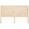 Stylish Solid Pine Bed Headboard - 156x4x100 cm