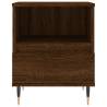 Stylish Brown Oak Bedside Cabinets - Set of 2 | HipoMarket