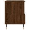 Stylish Brown Oak Bedside Cabinets - Set of 2 | HipoMarket