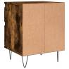 Stylish Smoked Oak Bedside Cabinet | 40x35x50 cm - Hipomarket