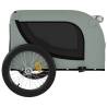 Pet Bike Trailer - Grey & Black Oxford Fabric | HipoMarket