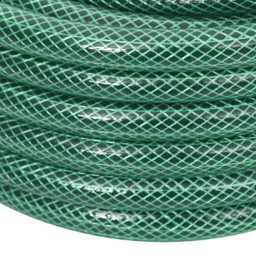 Durable 30m Green PVC Garden Hose - Flexible & Efficient Irrigation