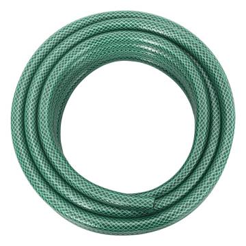 Durable Green Garden Hose 20m PVC | Hipomarket UK