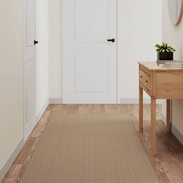 Elegant Carpet Runner Sisal Look Sand 80x250 cm | Hipomarket