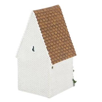 Esschert Design Tit Birdhouse Farmhouse - Perfect for Small Birds