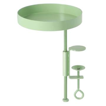 Esschert Design Plant Tray with Clamp - Mint Green