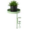 Esschert Design Plant Tray with Clamp - Mint Green