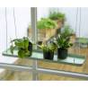 Esschert Design Hanging Plant Tray Rectangular Green L Colour green Size l Shape rectangular 