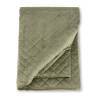 Venture Home Jilly Bedspread 80x260 cm - Luxurious Green Velvet