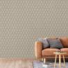 DUTCH WALLCOVERINGS Geometric Gold & Green Wallpaper | Hipomarket