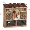 HI Insect Nesting House - Natural Wood Garden Ornament