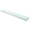 Shelves 2 pcs Panel Glass Clear 100x15 cm Size 100 x 15 cm Quantity in Package 2 Number of Pieces 1 