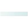 2 Pcs Clear Glass Shelves 100x15 cm - Modern Display Solution