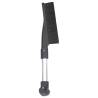 3-in-1 Snow Shovel Kit - Durable Black Aluminum