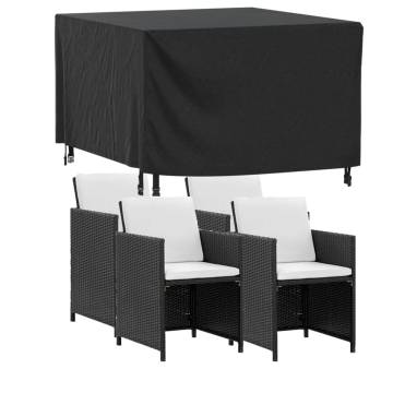 Waterproof Garden Furniture Cover 113x113x73 cm - Black