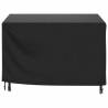 Waterproof Garden Furniture Cover 113x113x73 cm - Black