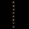 150 LED Cold White String Lights - 15m PVC for Holidays