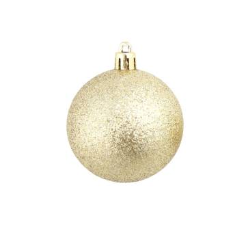 100 Piece Gold Christmas Ball Set - Shatterproof & Stylish