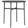 Tea Table Grey 45 cm Poly Rattan - Perfect for Outdoor Spaces