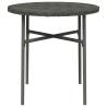 Tea Table Grey 45 cm Poly Rattan - Perfect for Outdoor Spaces