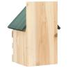 Bird Houses 4 pcs Firwood - Stylish Outdoor Shelter for Birds