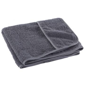 Anthracite Beach Towels 2 pcs | Soft & Quick Drying - 60x135 cm