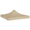 Party Tent Roof 3x3 m Beige 270 g/m² Colour beige Size 3 x 3 m Quantity in Package 1 