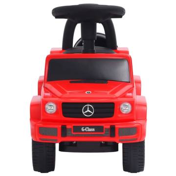 Mercedes-Benz G63 Red Step Car - Ride-On Toy for Kids