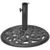 Umbrella Base Cast Iron 12 kg 48 cm Colour black and green Size 48 x 48 x 32.5 cm Quantity in Package 1 