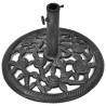 Sturdy 12 kg Cast Iron Umbrella Base | Elegant Outdoor Support