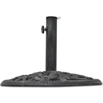 Sturdy 12 kg Cast Iron Umbrella Base | Elegant Outdoor Support