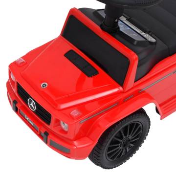 Mercedes-Benz G63 Red Step Car - Ride-On Toy for Kids