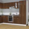 Hanging Glass Cabinet Brown Oak 60x31x60 cm Engineered Wood Colour brown oak Quantity in Package 1 Model 1x hanging glass cabinet (2 doors) 60 cm Number of 