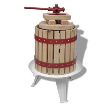 Fruit and Wine Press 12L - Juice Your Own Wine & Cider Easily