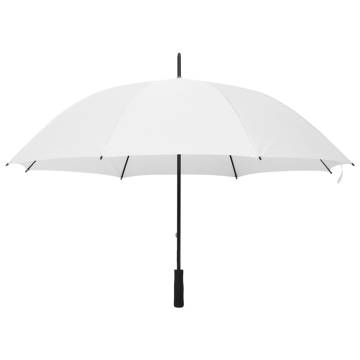 White Umbrella 130cm - Stylish & Durable for All Weather