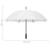 White Umbrella 130cm - Stylish & Durable for All Weather