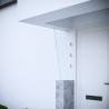 Side Panel for Door Canopy Transparent 50x100 cm Tempered Glass Colour transparent Size (30-50) x 100 cm 