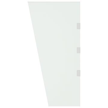 Side Panel for Door Canopy - Tempered Glass 50x100 cm